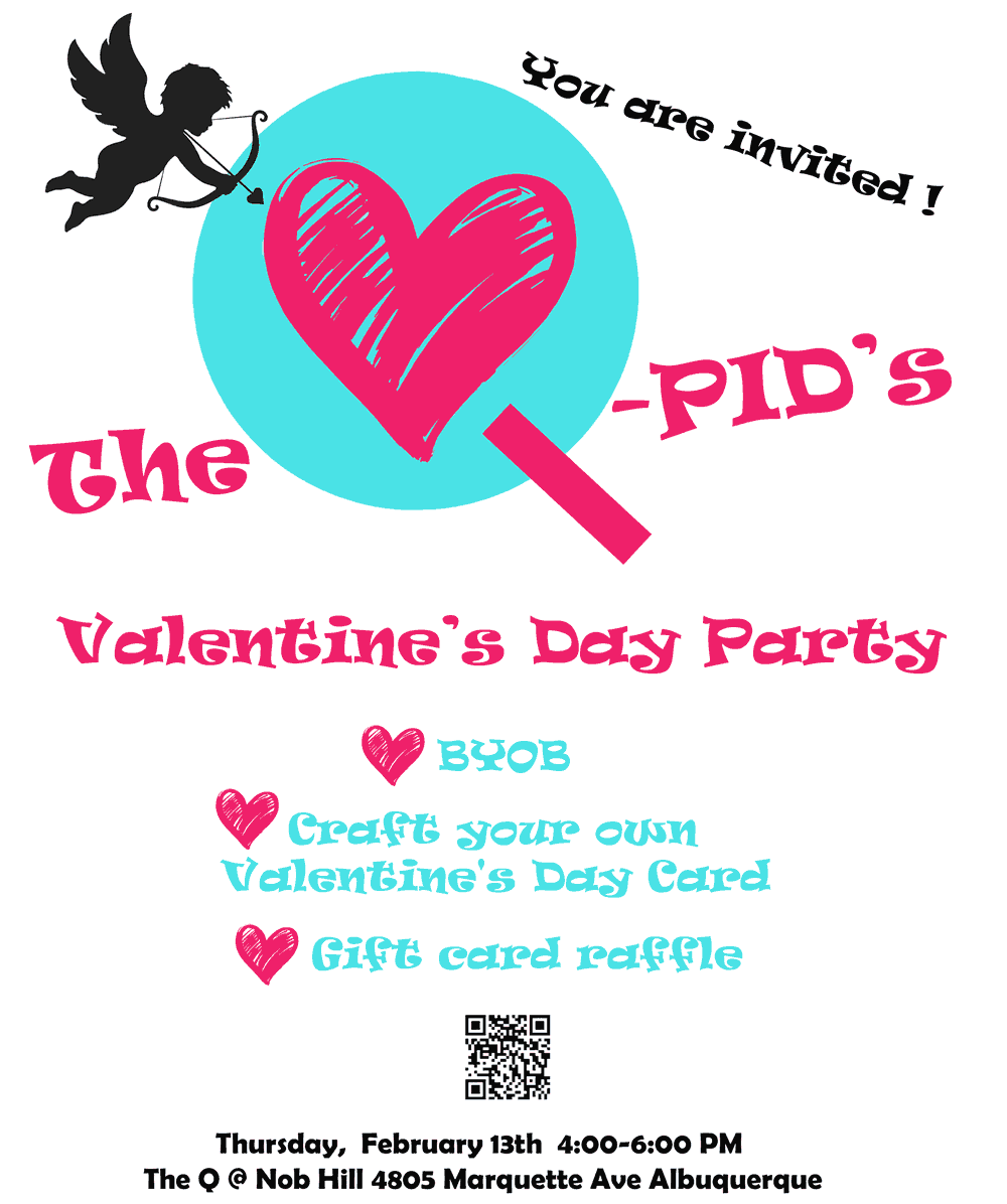 Valentine party flyer